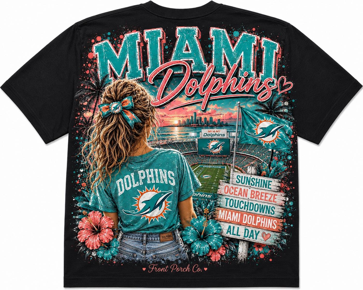 Retro Football Shirt | Game Day Tee for Women | Vintage Football Graphic Tee | Cute Football Shirt