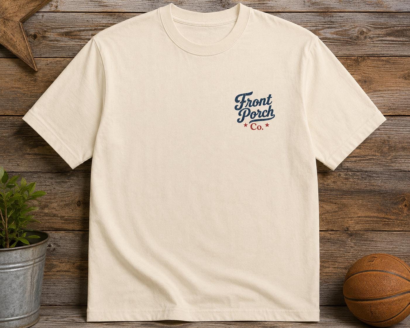 Basketball 4th of July Tee