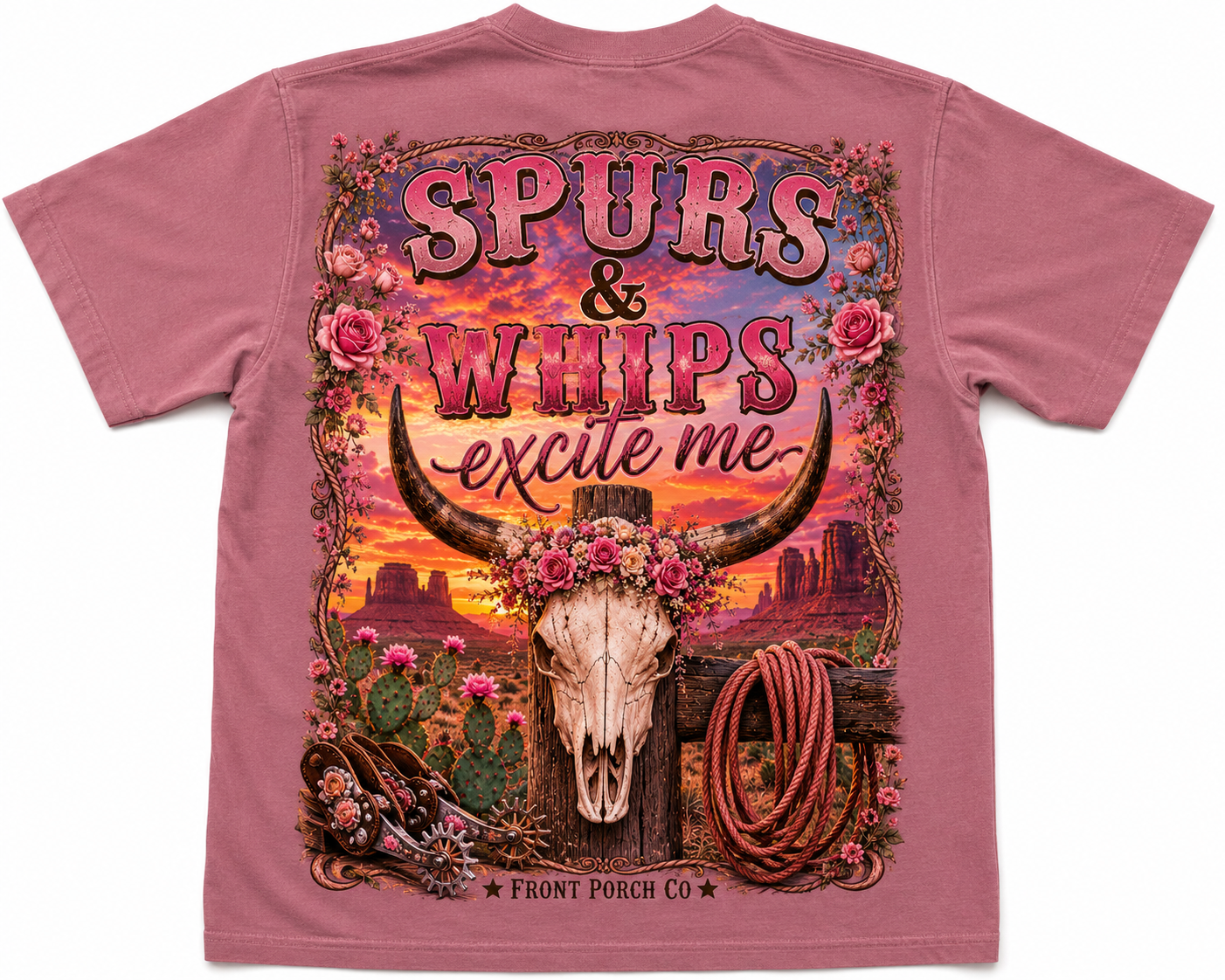 Spurs & Whips Short sleeve Tee