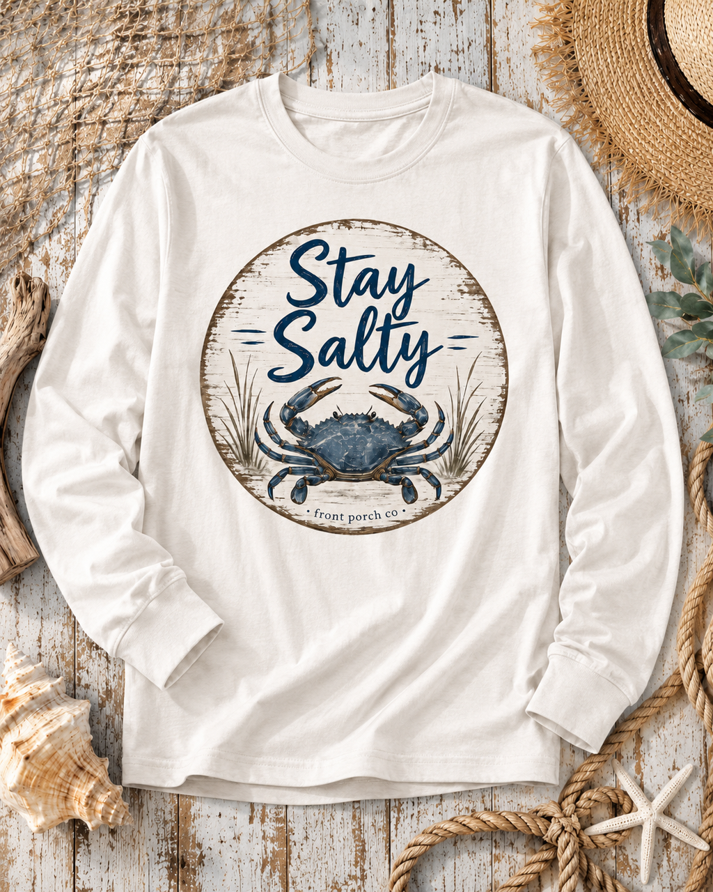 Stay Salty Crab Shirt
