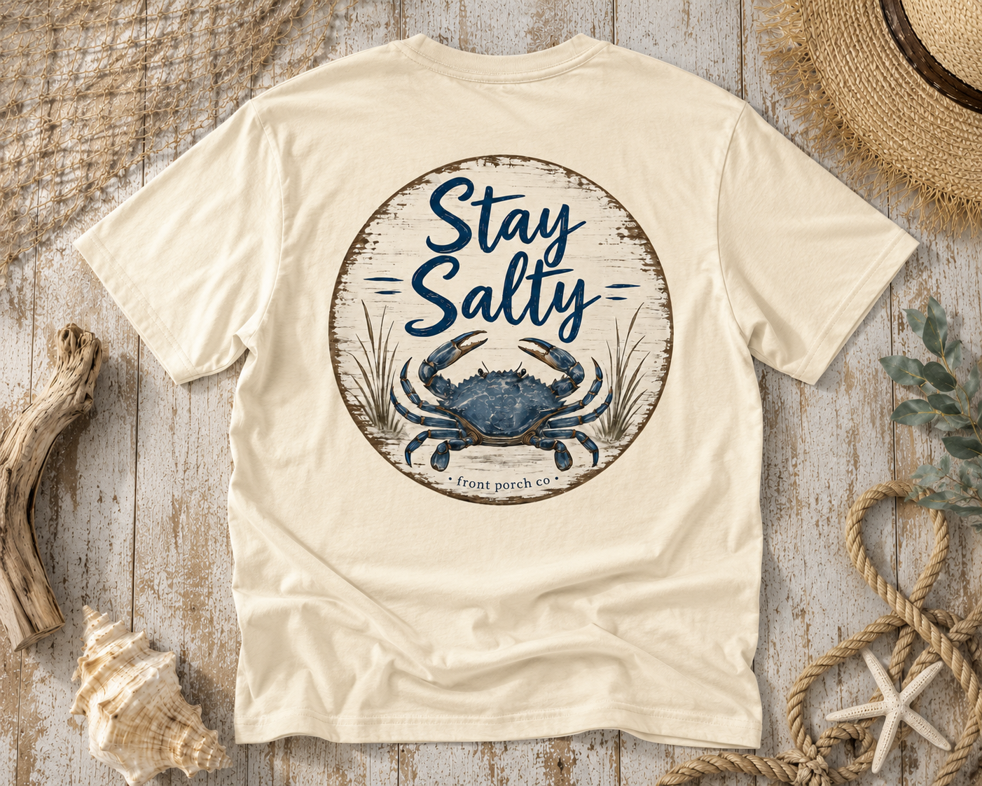 Stay Salty Crab Shirt